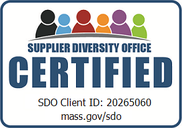 Massachusetts Supplier Diversity Office certified Service-Disabled Veteran-Owned Business Enterprise (SDVOBE)